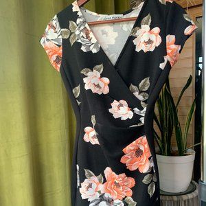 A floral dress.
